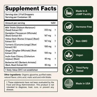 Natural Liver Health Support 60ml